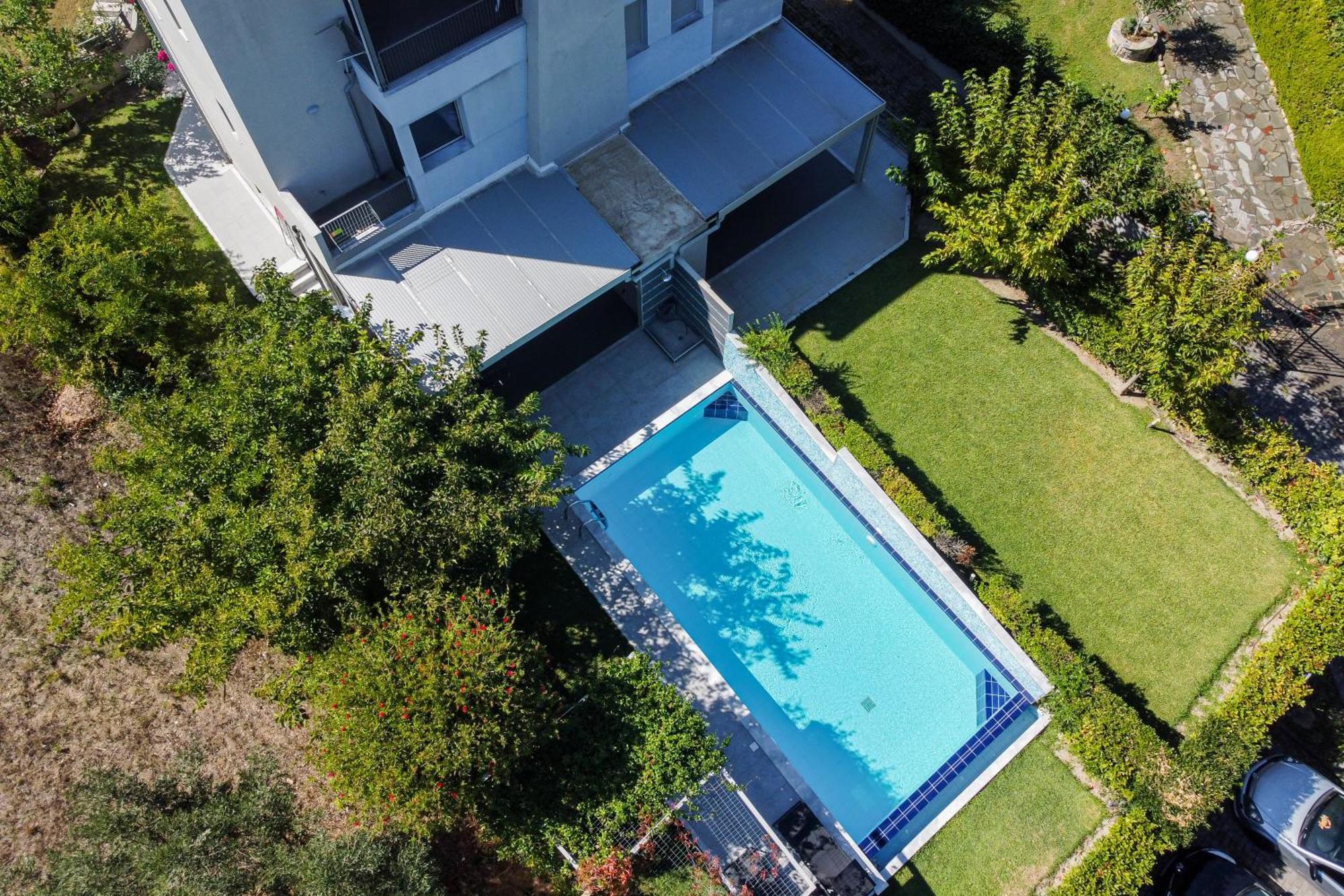 Deluxe Chrousso Pool Villa Paliouri Exteriör bild