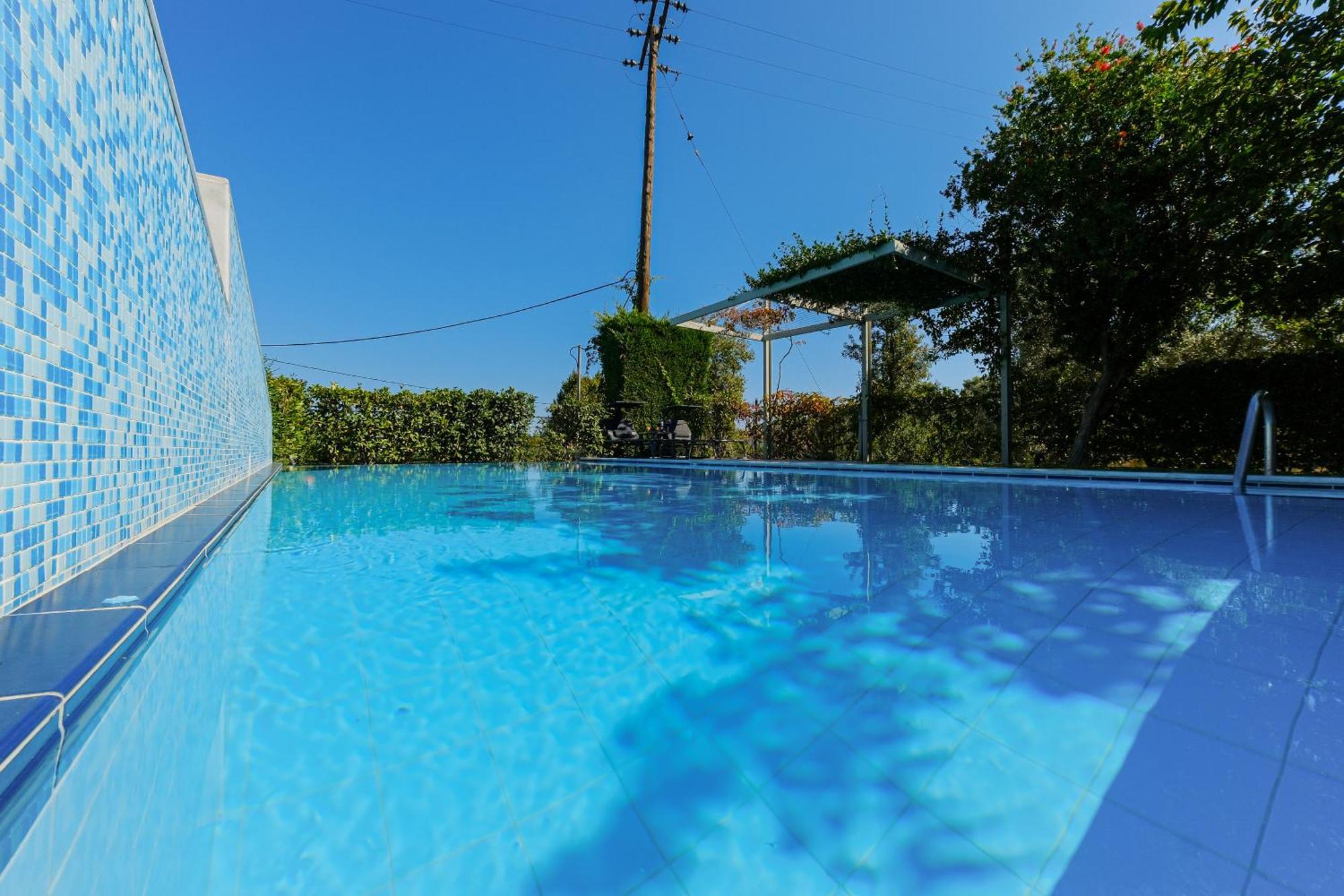 Deluxe Chrousso Pool Villa Paliouri Exteriör bild