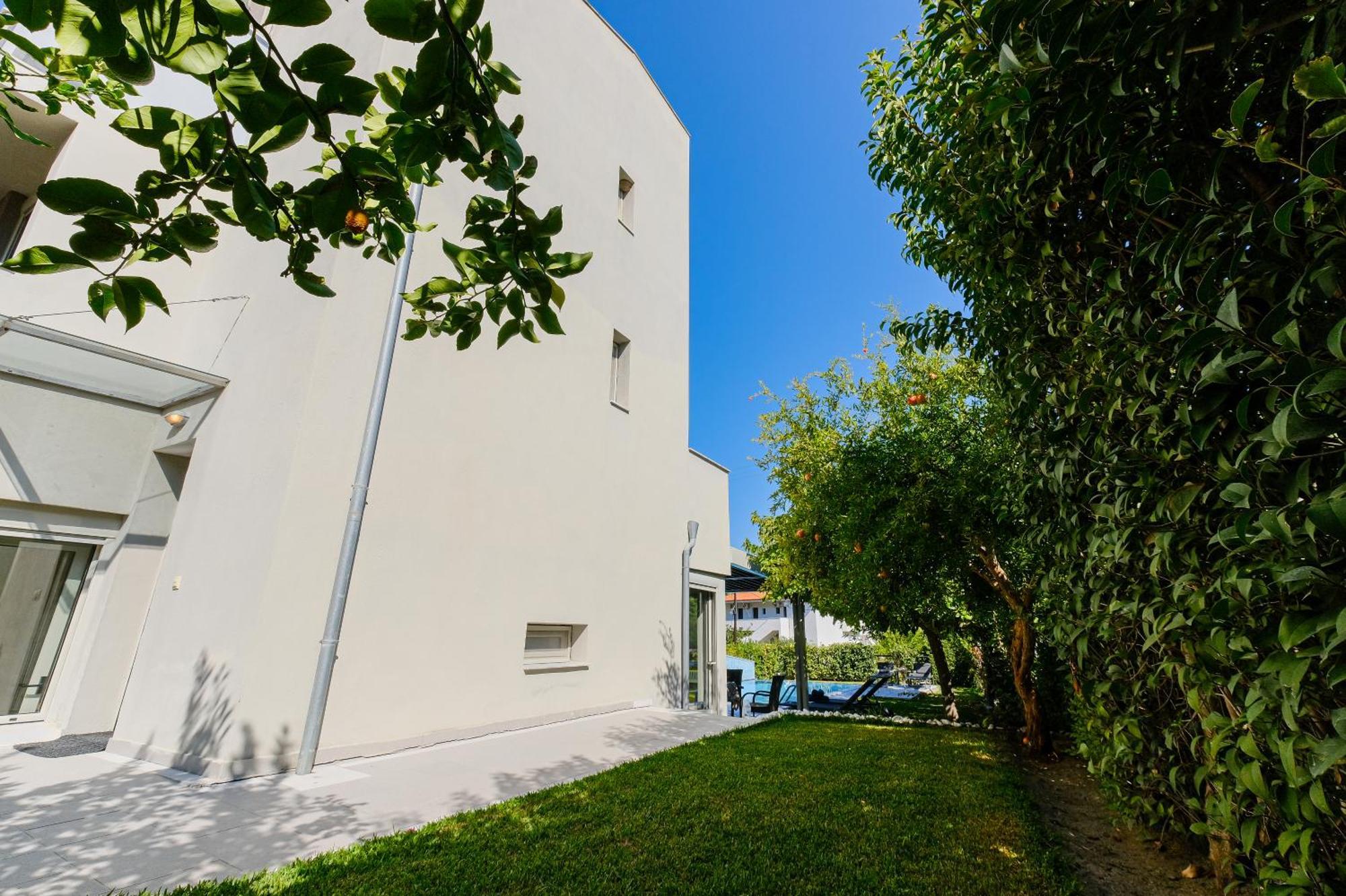 Deluxe Chrousso Pool Villa Paliouri Exteriör bild